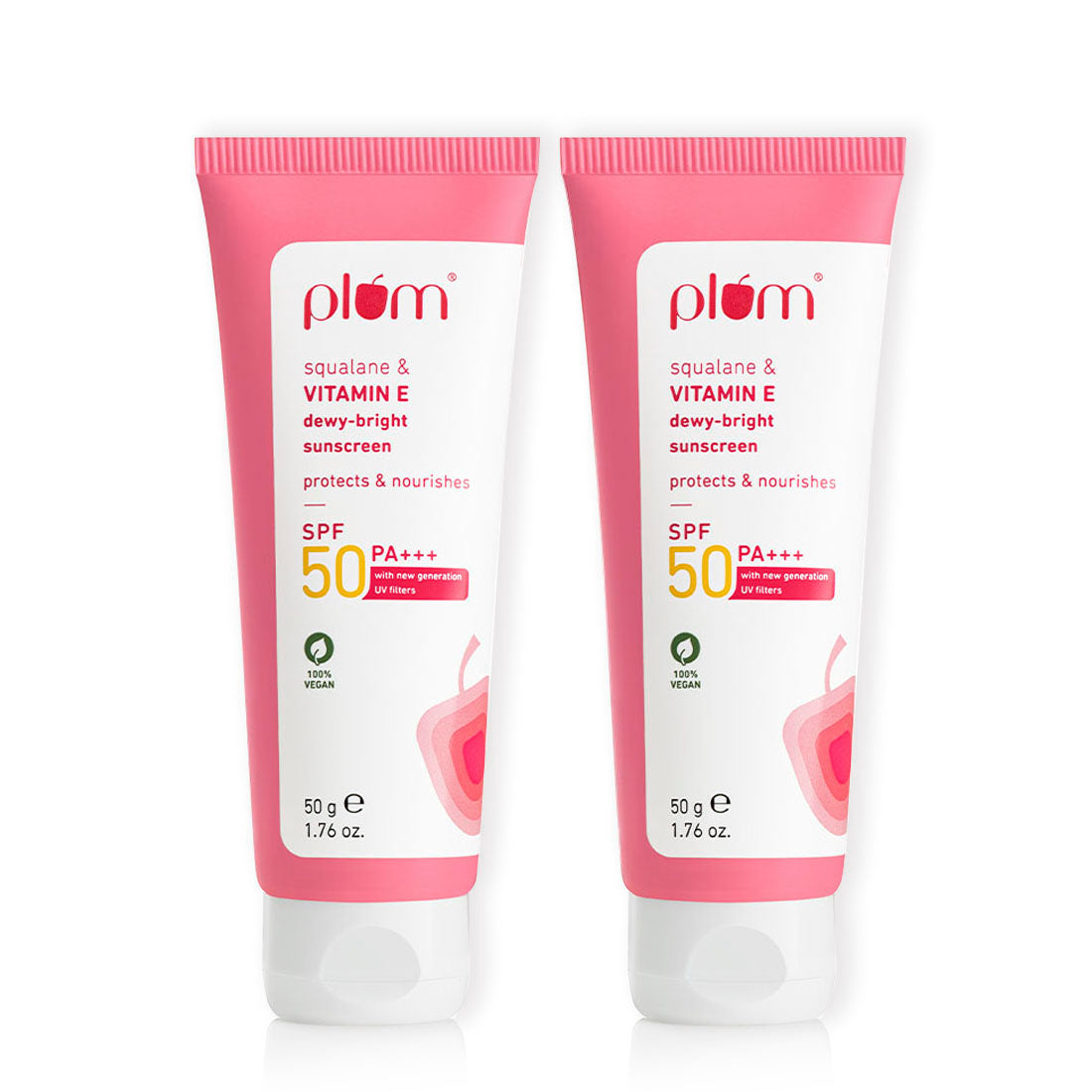 Plum Goodness Squalane & Vitamin E Dewy-Bright Sunscreen SPF 50 PA+++