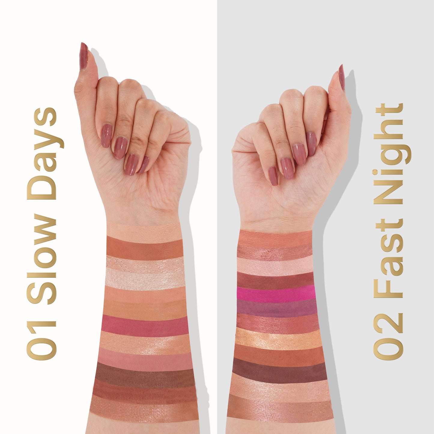 Swiss Beauty Select Eyeshadow Palette - 1 Slow Days