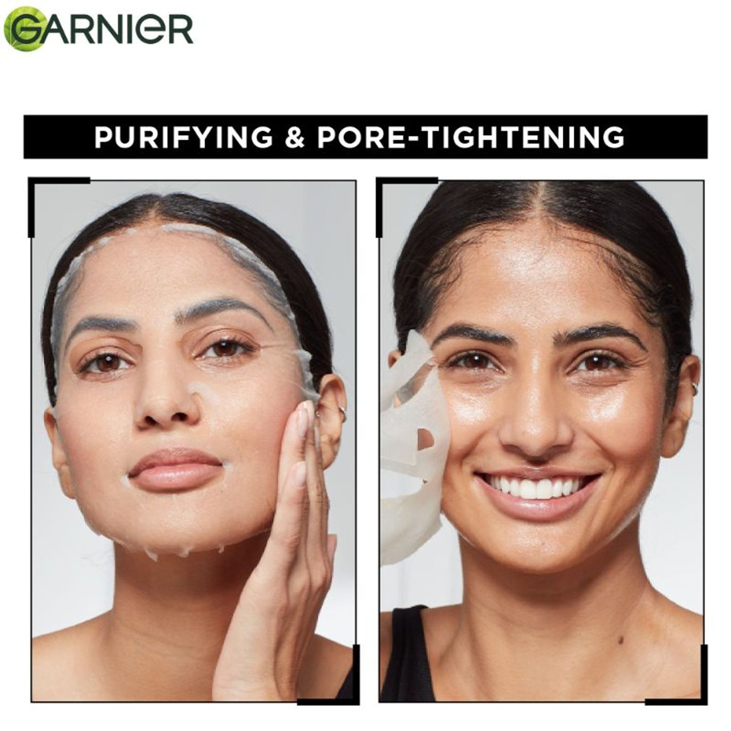 Garnier Skin Naturals Face Serum Sheet Mask - Charcoal