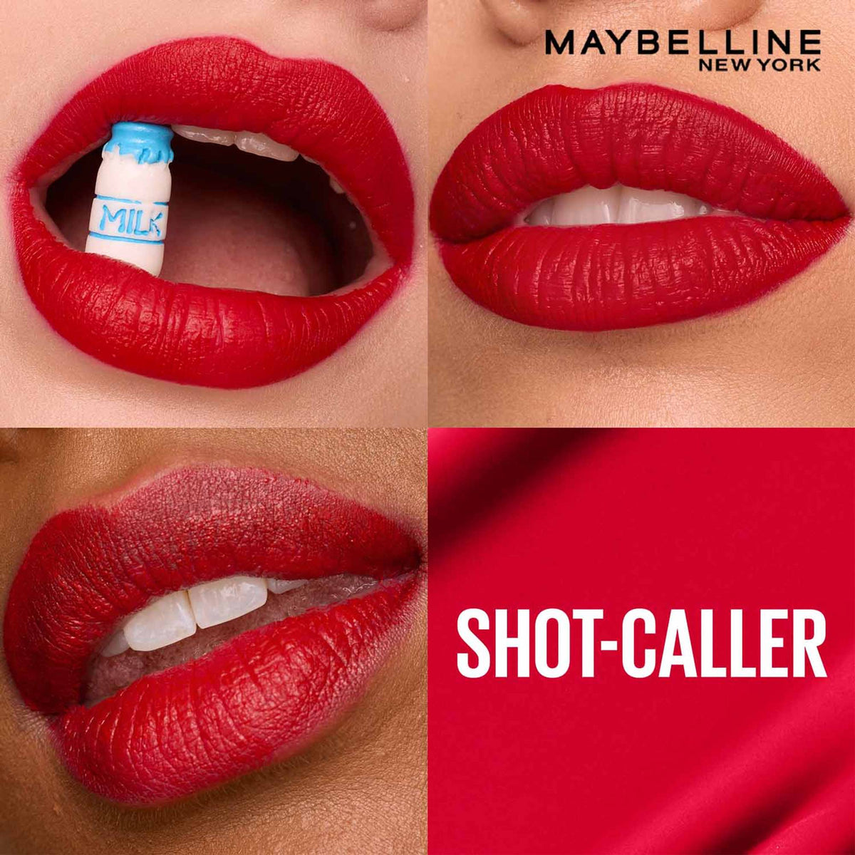 Maybelline New York Super Stay Matte Ink Liquid Lipstick, Lasts Up to 16 Hours - Shot Caller