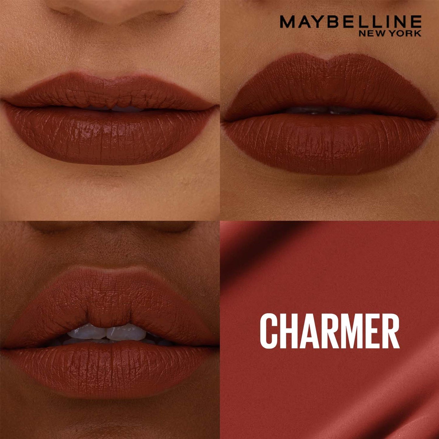 Maybelline New York Super Stay Matte Ink Liquid Lipstick, Lasts Up to 16 Hours - 15 Lover - Charmer