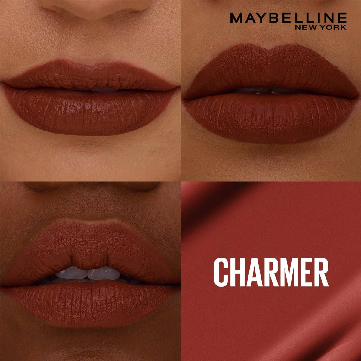 Maybelline New York Super Stay Matte Ink Liquid Lipstick, Lasts Up to 16 Hours - Charmer