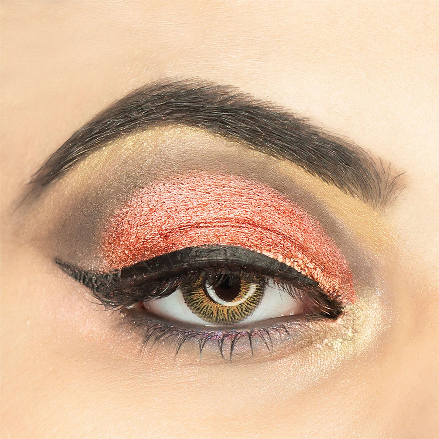 C2P Pro HD Loose Precious Eye Shadow Pigment Long-Lasting Shimmer for Face Body - Cherry 45