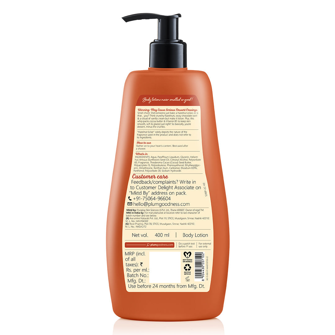 Hazelnut Eclair Body Lotion by BodyLovin'