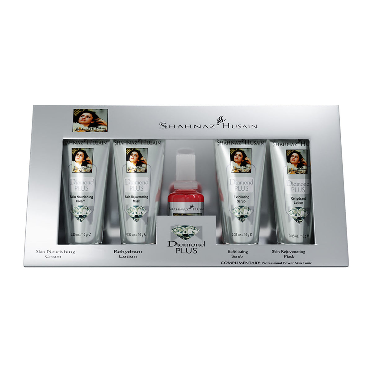 Shahnaz Husain 4-Step Diamond Facial Kit With Complimentary Power Skin Tonic