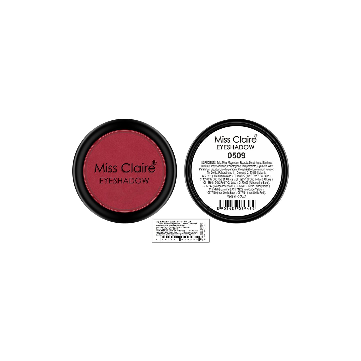 Miss Claire Single Eyeshadow - 509