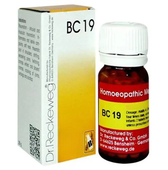 Dr. Reckeweg Bio Combination 19 (BC 19) Tablets