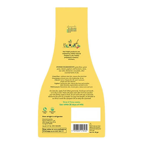 Nat Habit Delicate Rose Fresh Daily Ubtan - Indyancart