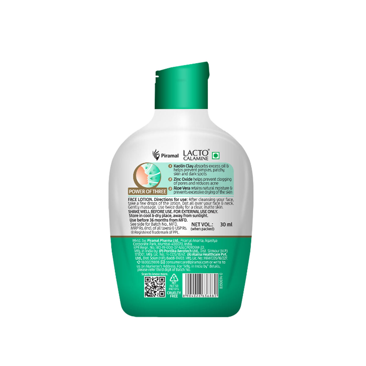 Lacto Calamine Oil Balance Lotion (Combination to Normal Skin)
