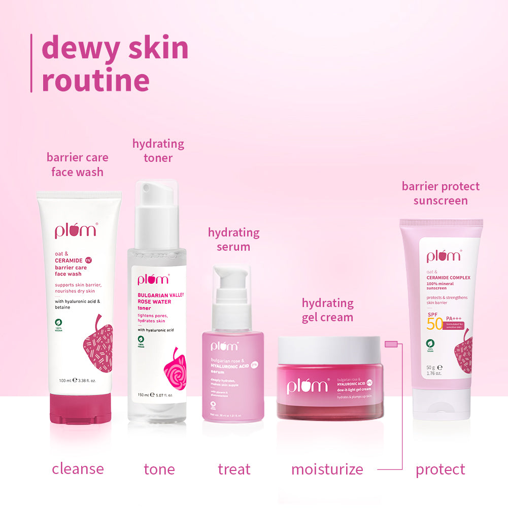 Bulgarian Rose and 1% Hyaluronic Acid Cream For Dry Skin