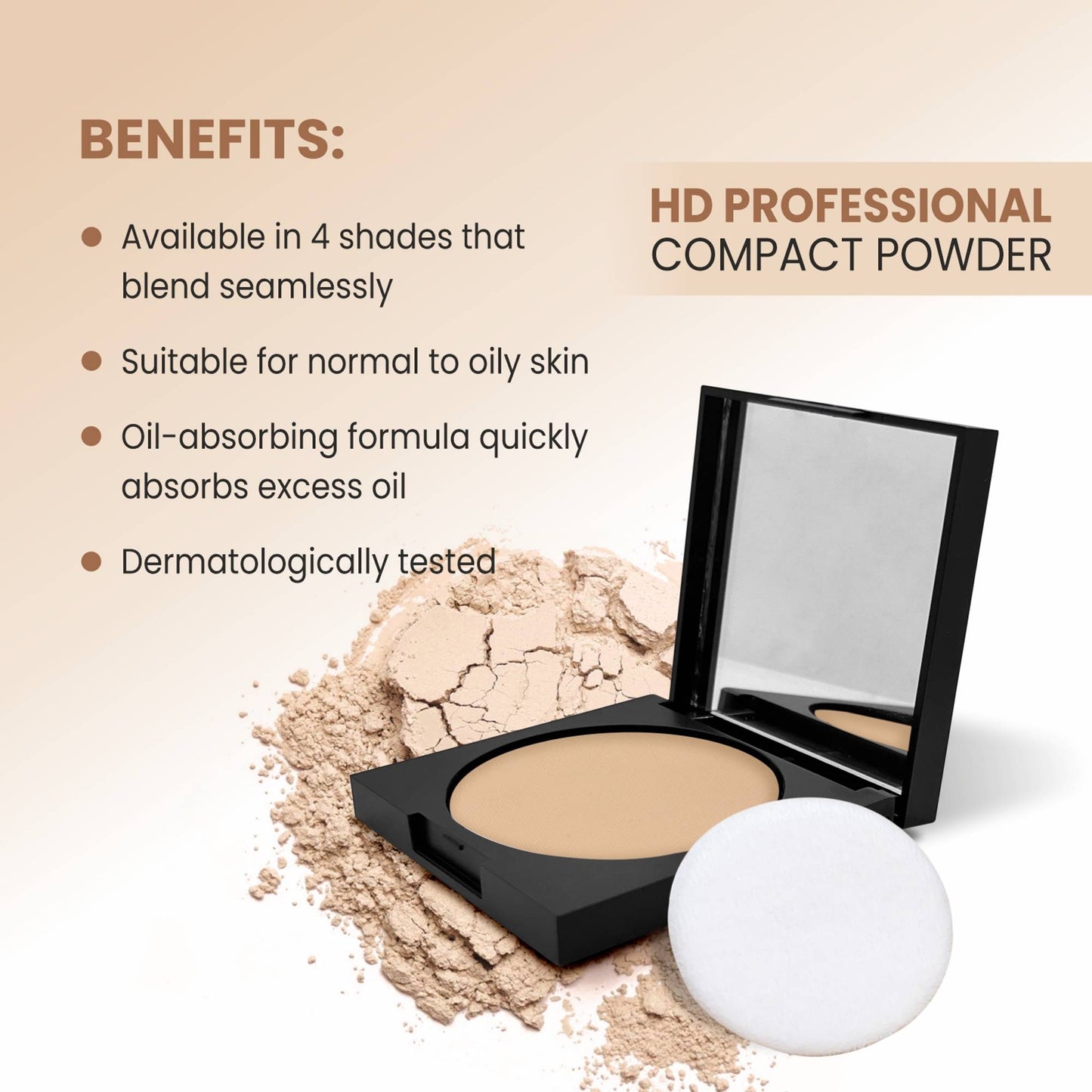 VERYMISS Velvet Matte Finish Compact Powder - 01 Ivory