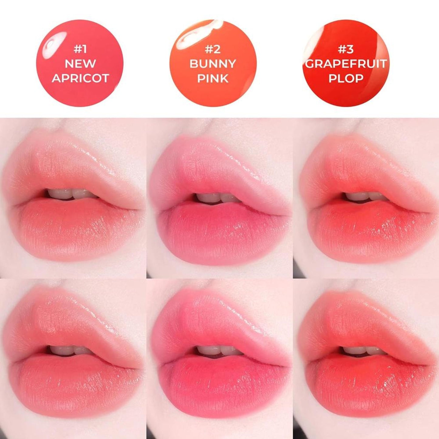 COLORGRAM Fruity Glass Water Tint - 05 Dainty Cherry