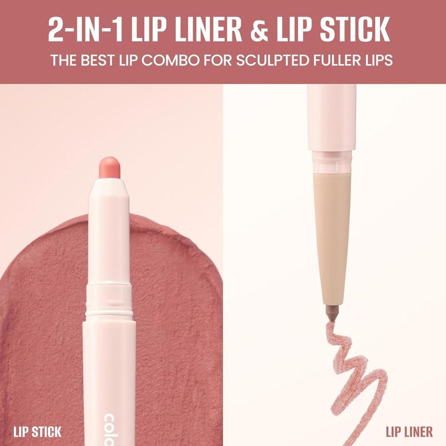 COLORGRAM All In One Over-Lip Maker - 05 Cool Rose