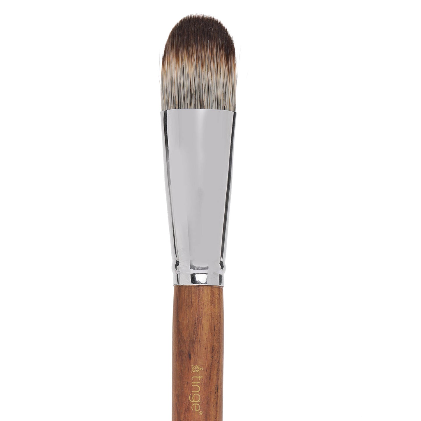 Tinge Flat Foundation Small Face Brush - 120-MUL-BRU