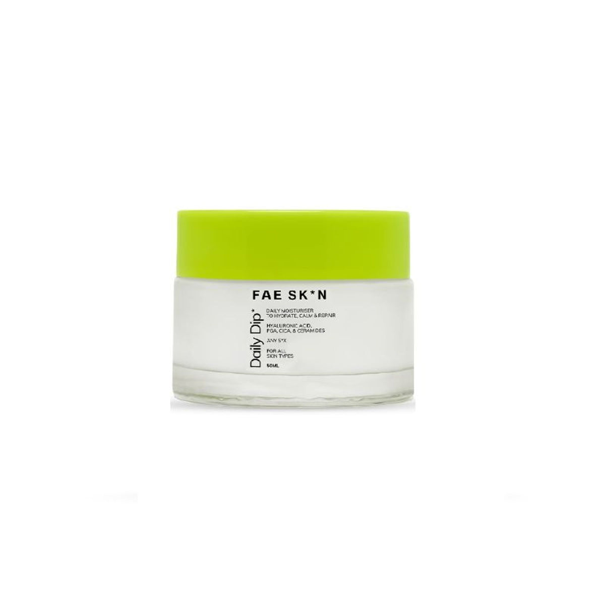 FAE Beauty Daily Dip Lightweight Moisturiser with Ceramides Cica HA PGA