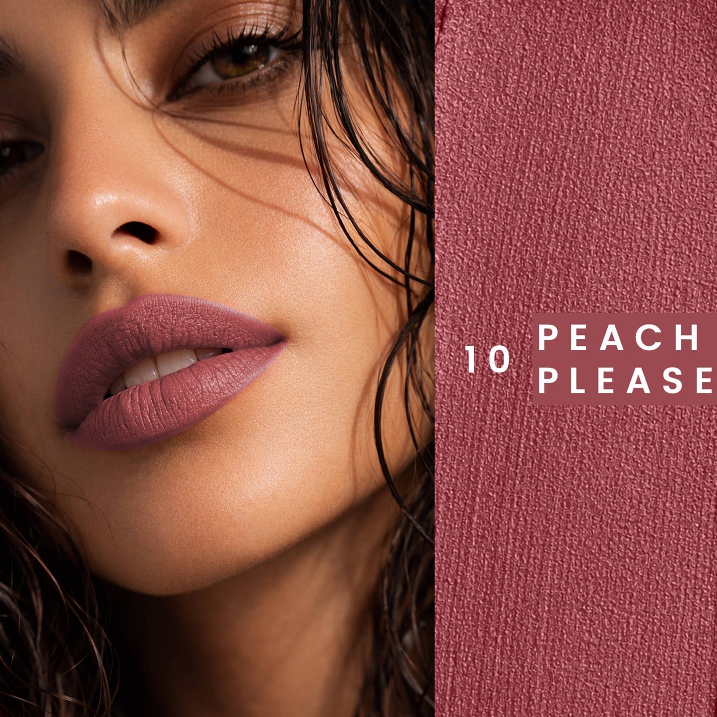 Miss Claire Mousse Matte Lip Cream - 10 Peach Please