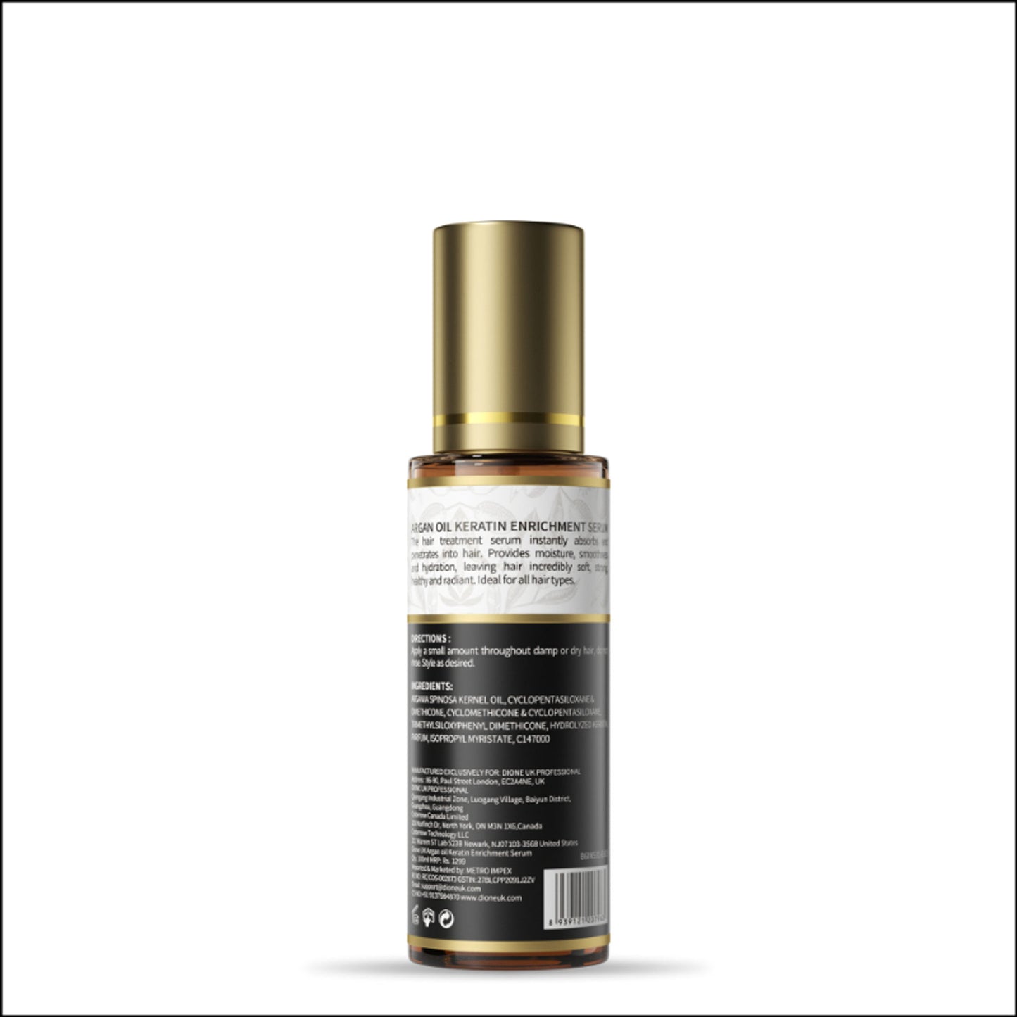 Dione UK Keratin Hair Treatment Serum