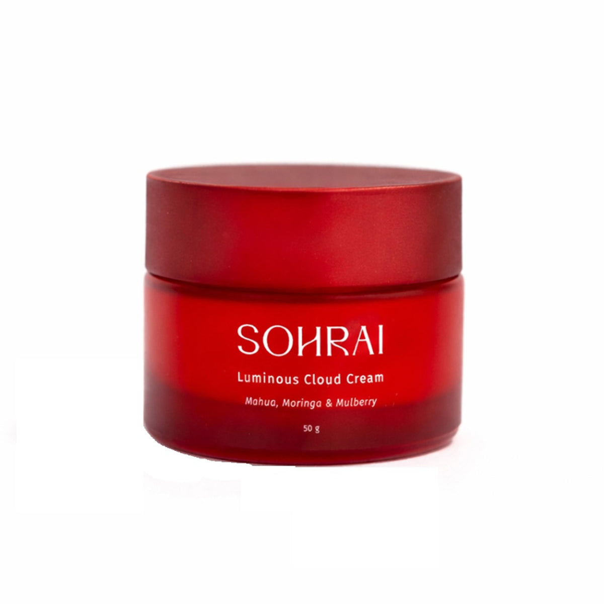 SOHRAI Luminous Cloud Cream | Lightweight Moisturizer with Niacinamide for Bright, Hydrated Skin