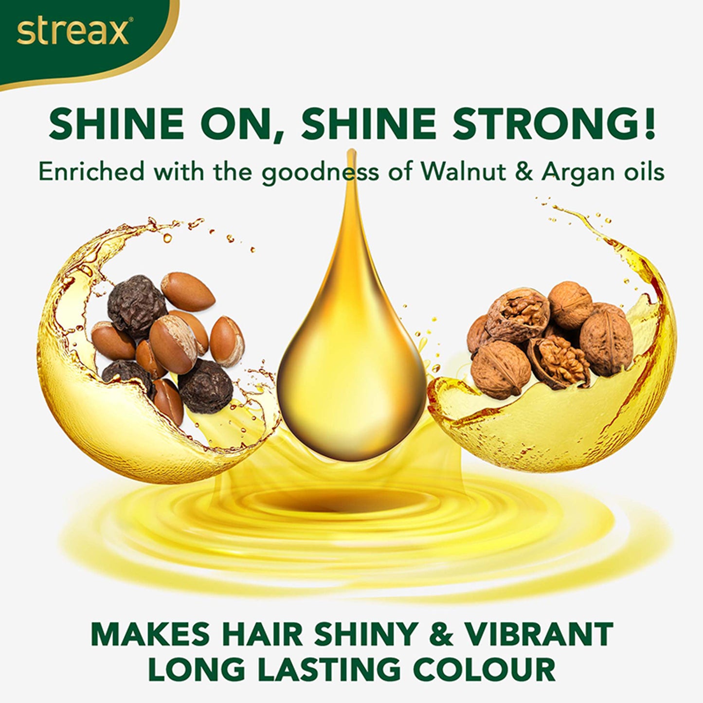 Streax Cream Hair Colour With 100% Grey Coverage & No Ammonia - 3 Dark Brown