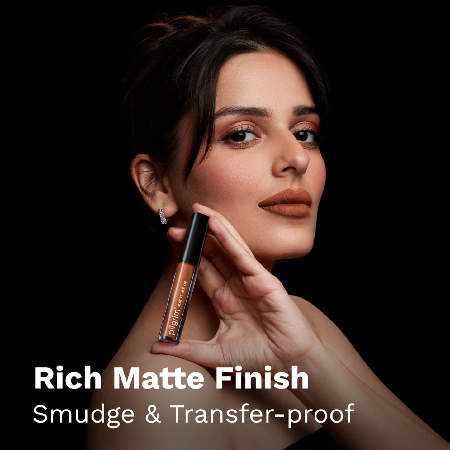 Pilgrim Matte Me Up! Liquid Lipstick - Brown Mischief - 20
