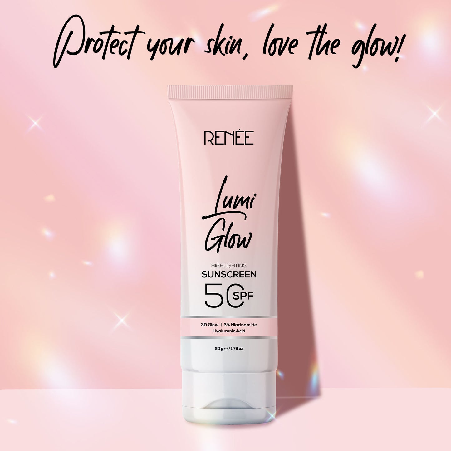 Renee Cosmetics Lumi Glow Highlighting SPF 50 Sunscreen