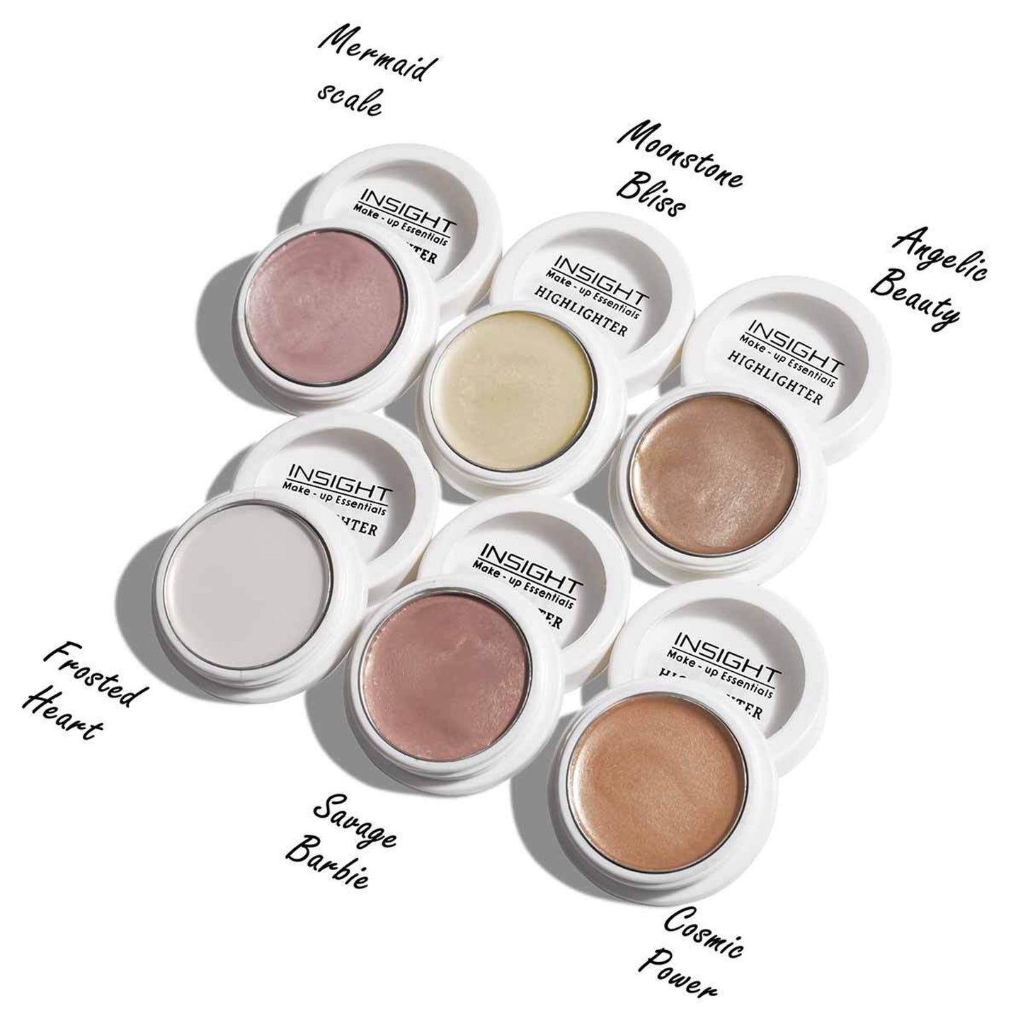 Insight Cosmetics Highlighter,Cream Texture, Long Lasting Reflective Formula - Cosmic Power