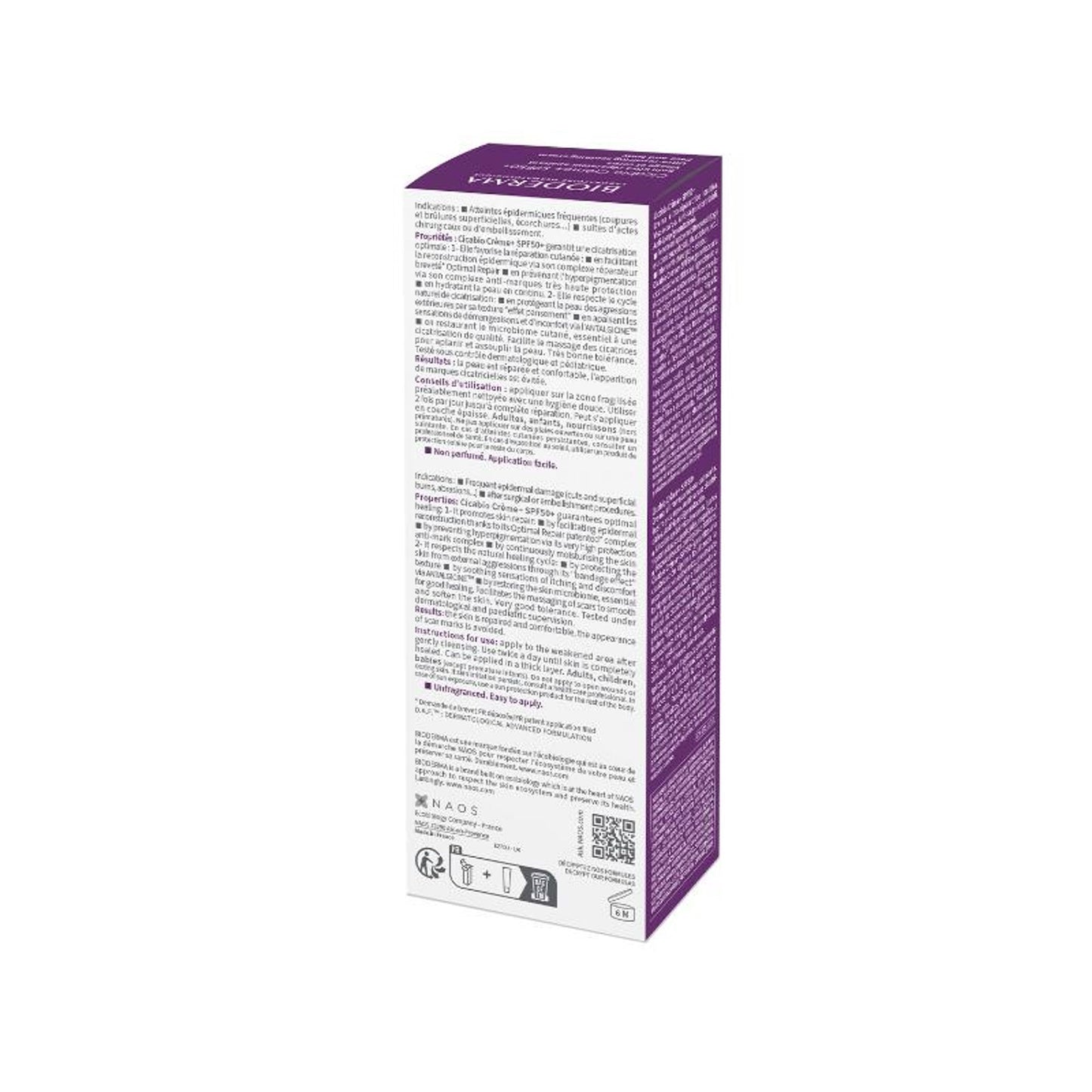 Bioderma Cicabio SPF 50+ Repairing Cream