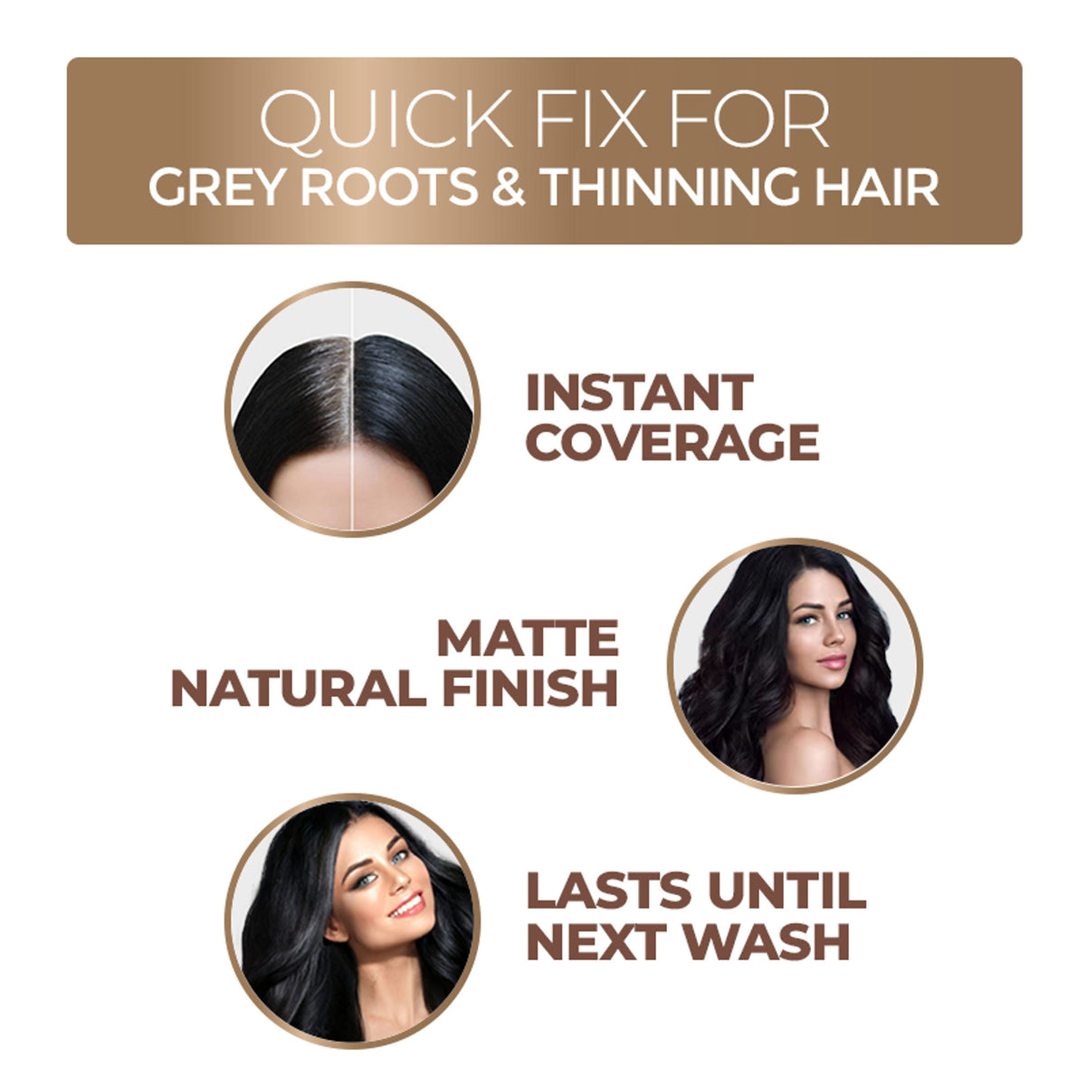 Streax Root Touch Up Powder - Brown