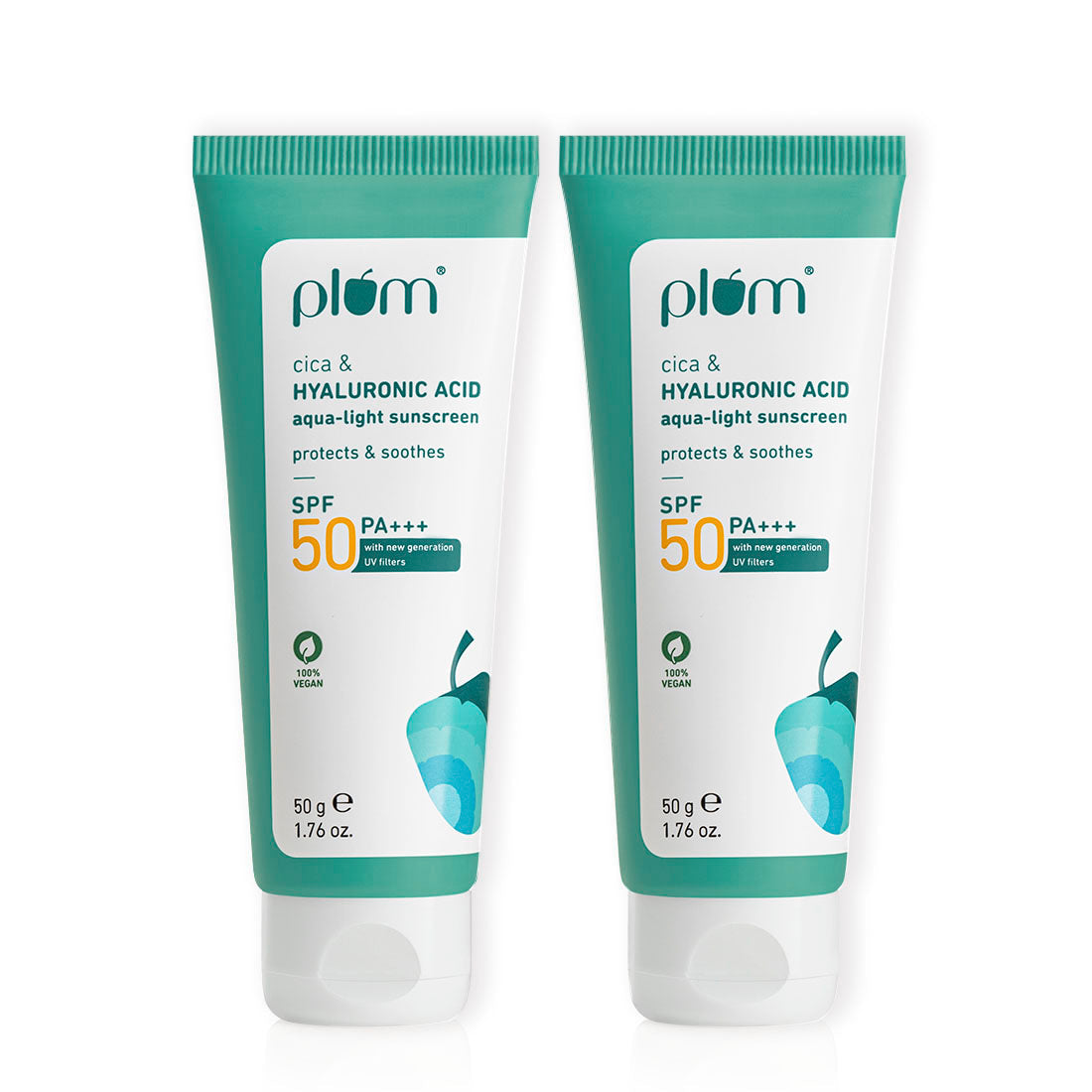 Plum Goodness Cica & Hyaluronic Acid Aqua-Light SPF 50 PA++++