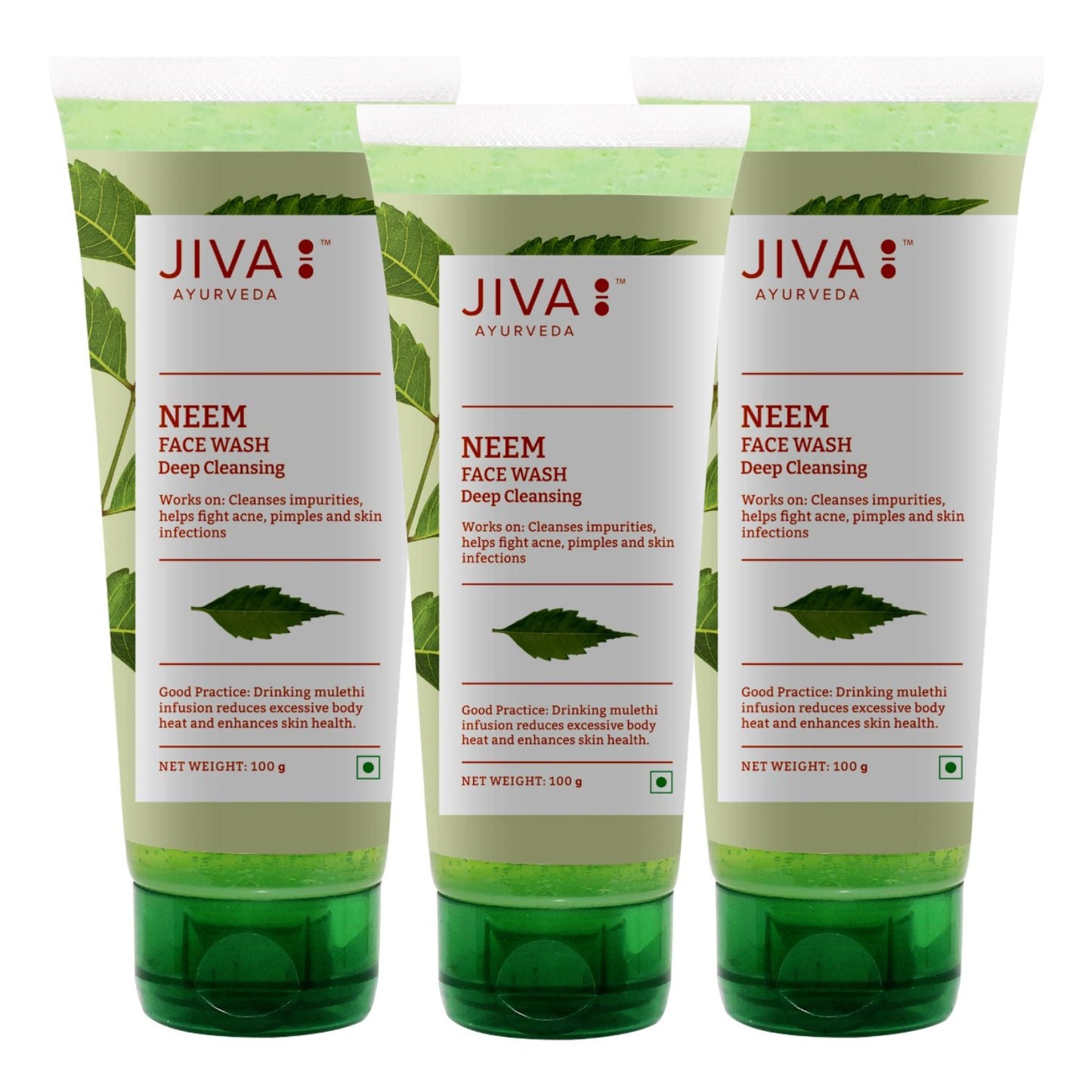 Jiva Ayurveda Neem Face Wash