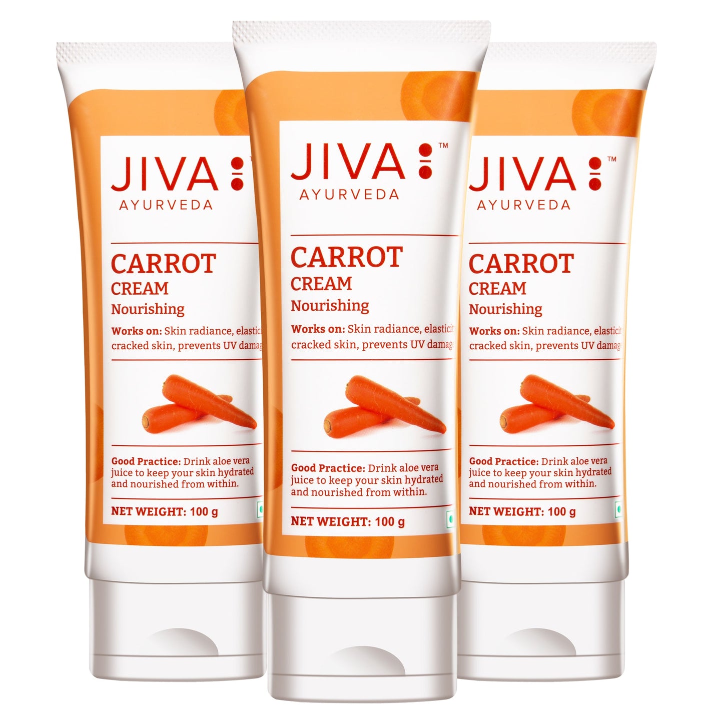 Jiva Ayurveda Carrot Cream 100gm