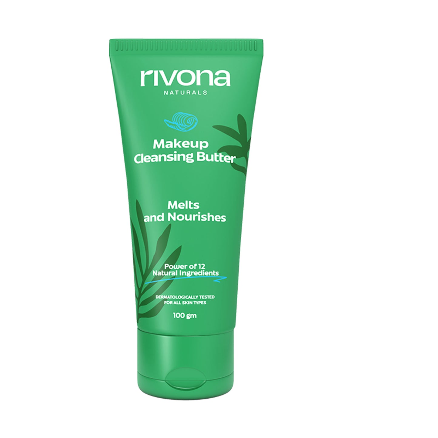 Rivona Naturals Cleansing Balm Gentle Waterproof Makeup Remover For Face, Lips, Eyes - Non Drying