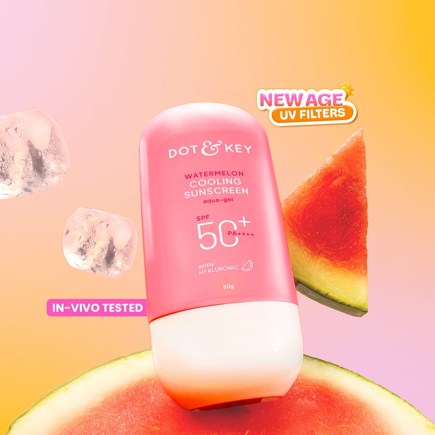 Dot & Key Watermelon Cooling Sunscreen SPF 50+ PA++++ With New-Age UV Filters