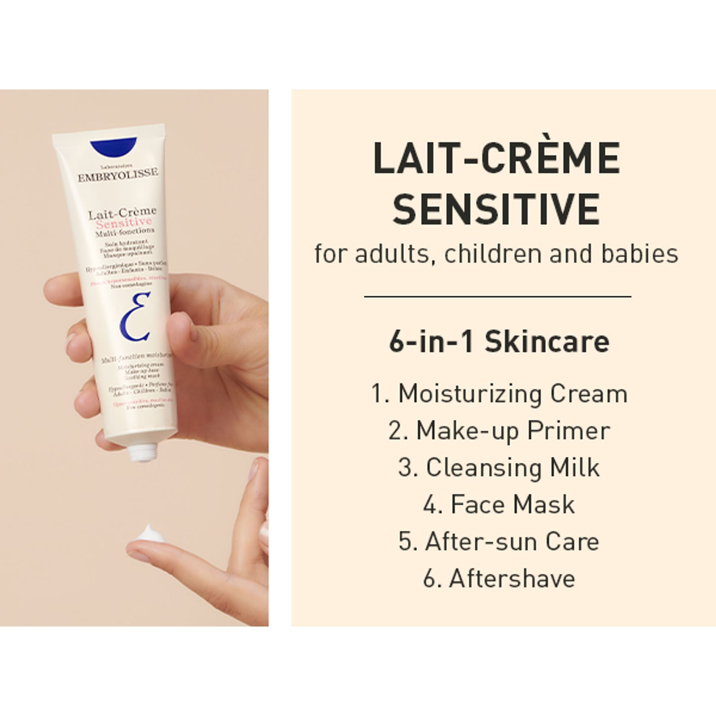 Embryolisse Lait Sensitive Moisturizer Cream