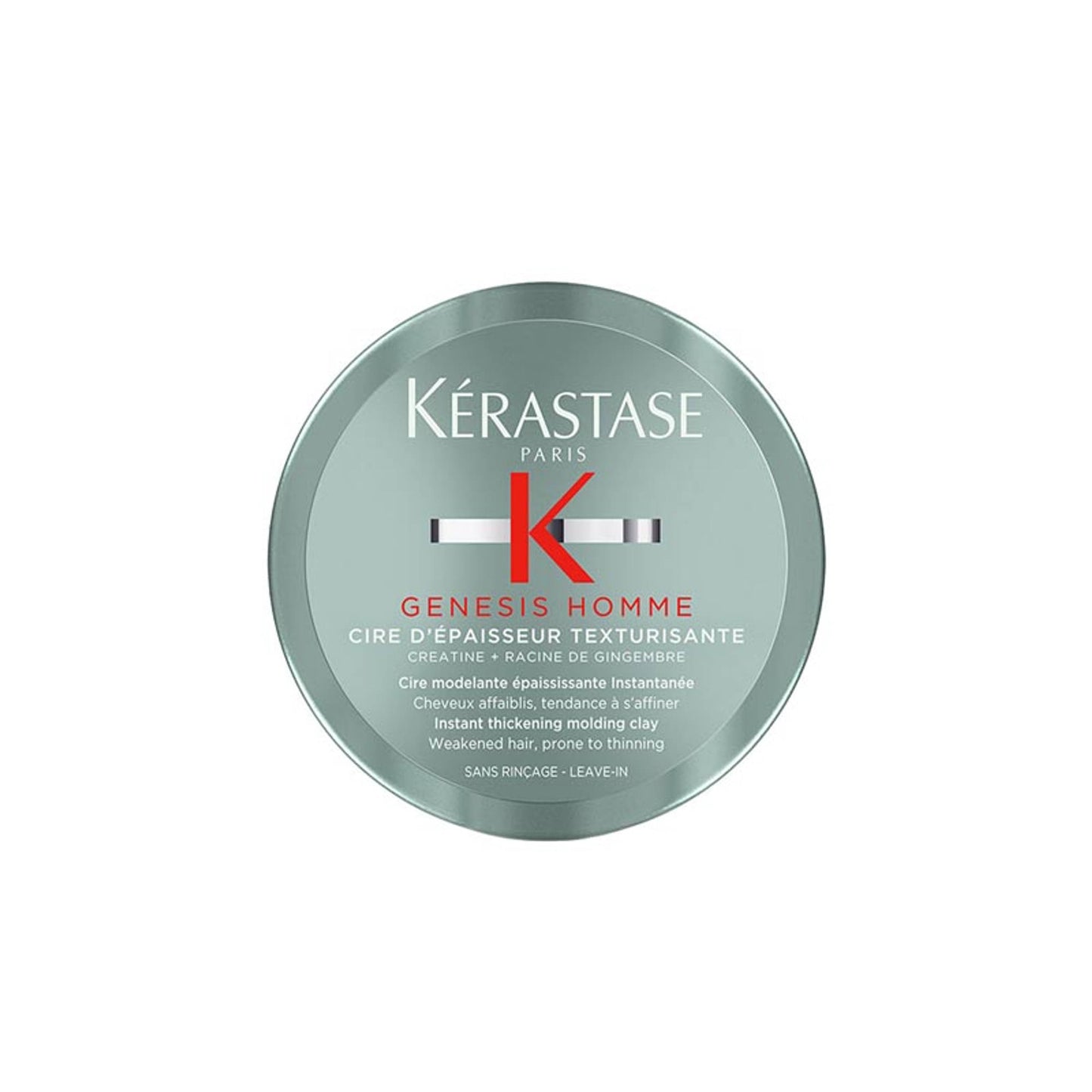 Kerastase Genesis Homme Anti-Hair Fall Thickening Clay, For Weakened Hair, Prone To Thinning