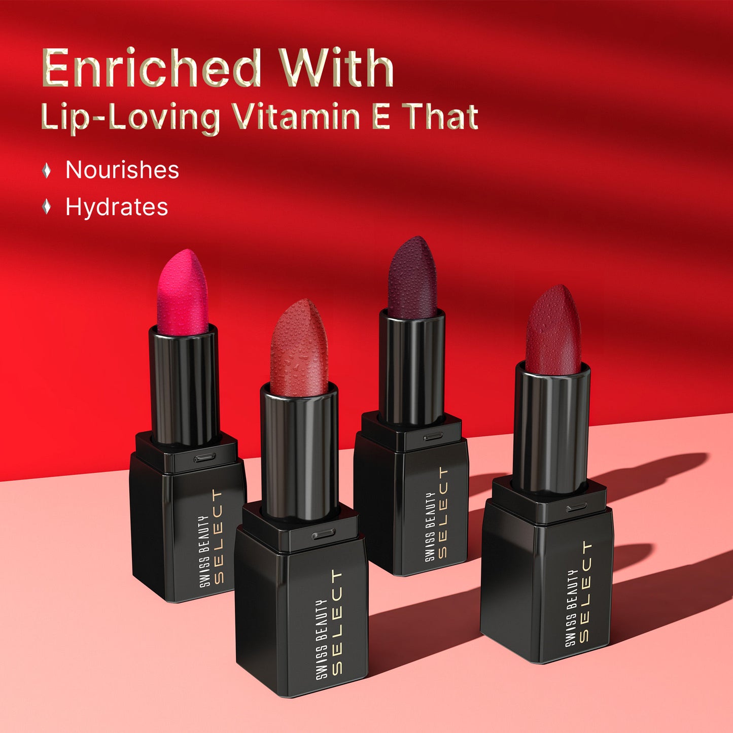 Swiss Beauty Select Dare To Matte Lipstick - 2 Persian Pink