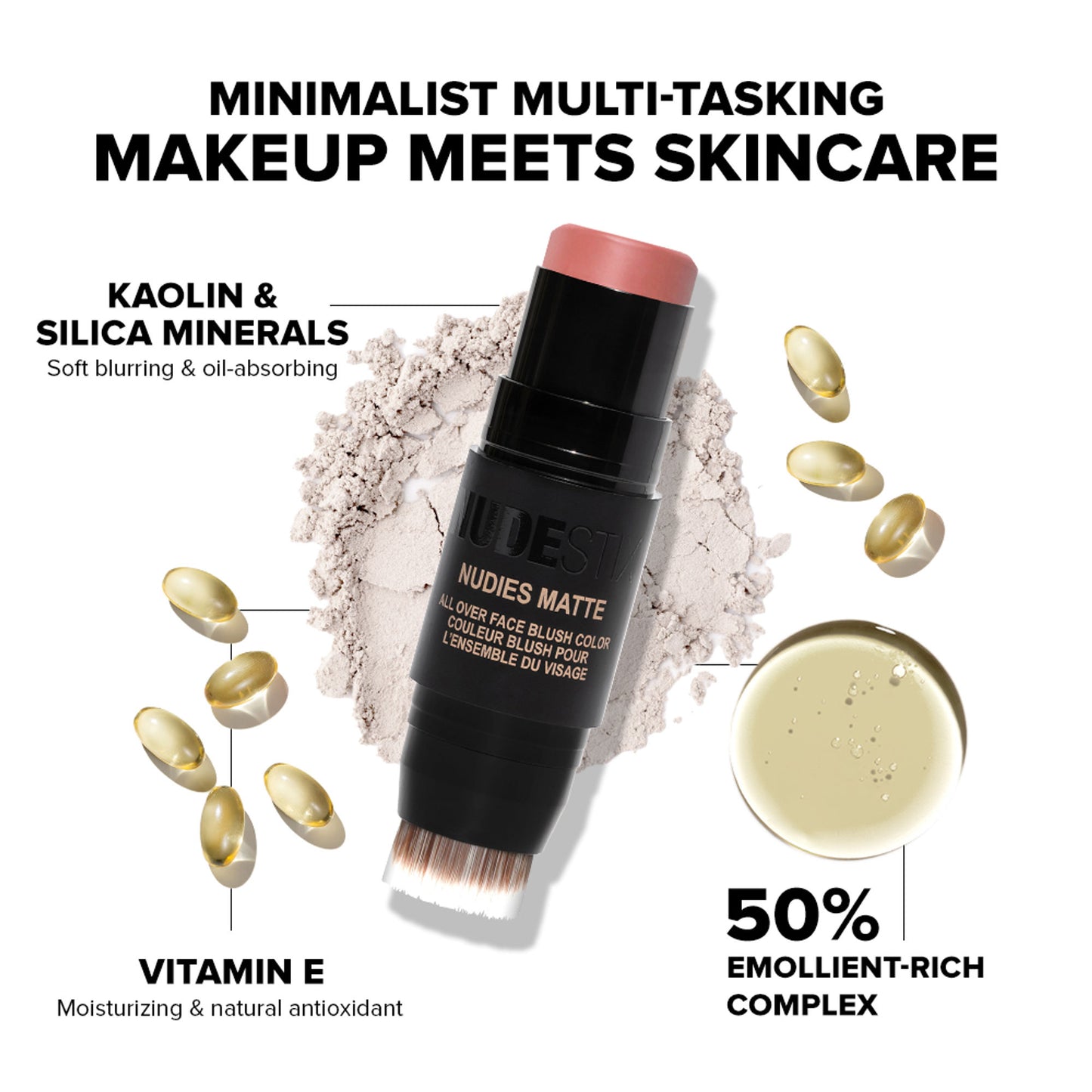 Nudestix Nudies Blush All Over Face Color - Cherie