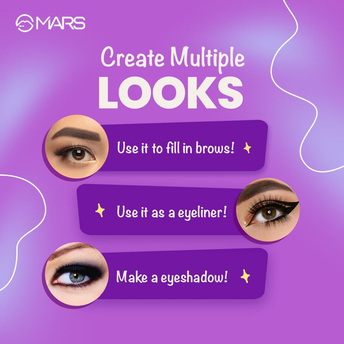 MARS Eyelove Multi Pods Eyeliner - Black