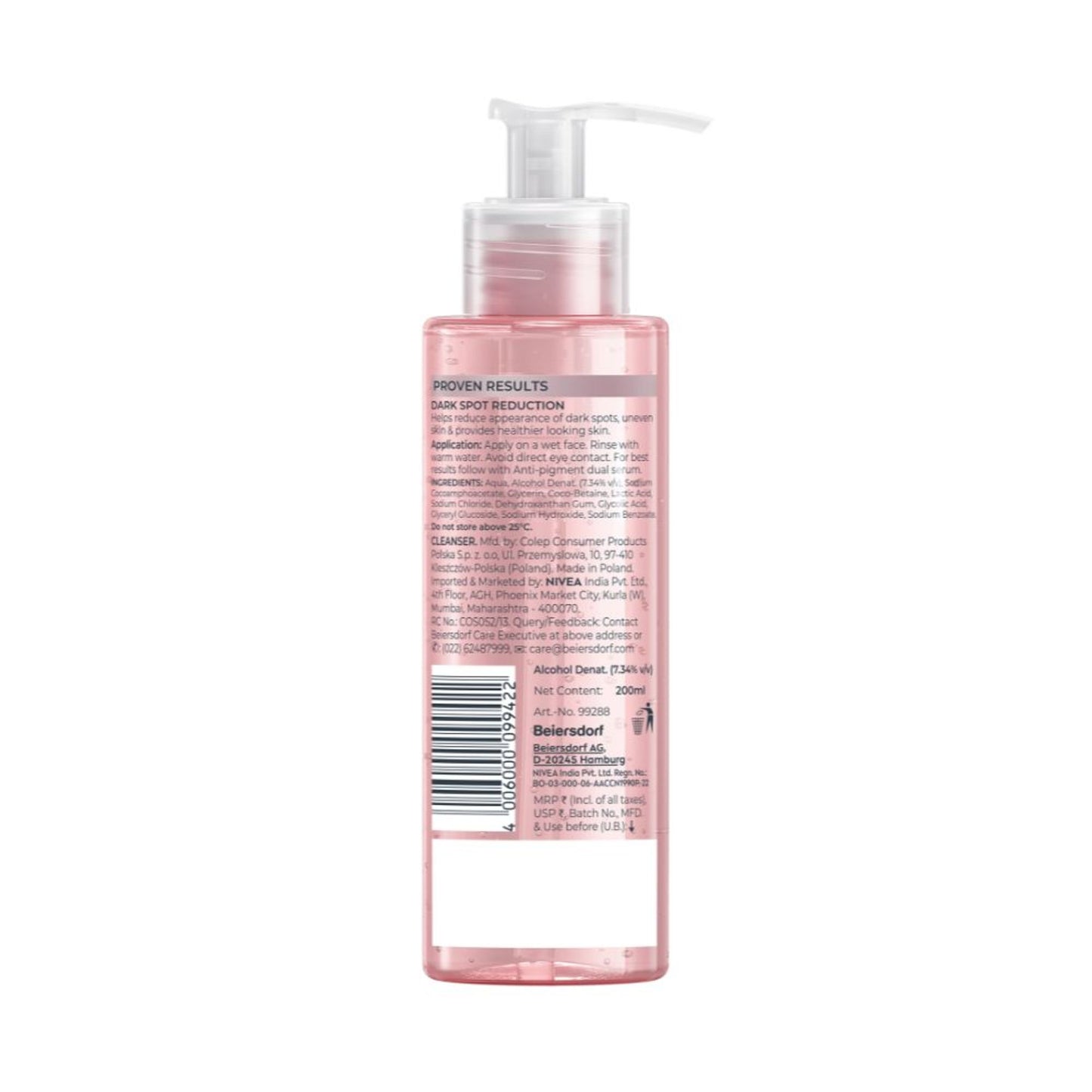 Eucerin Anti Pigment Cleansing Gel 2% Exfoliating AHA Complex