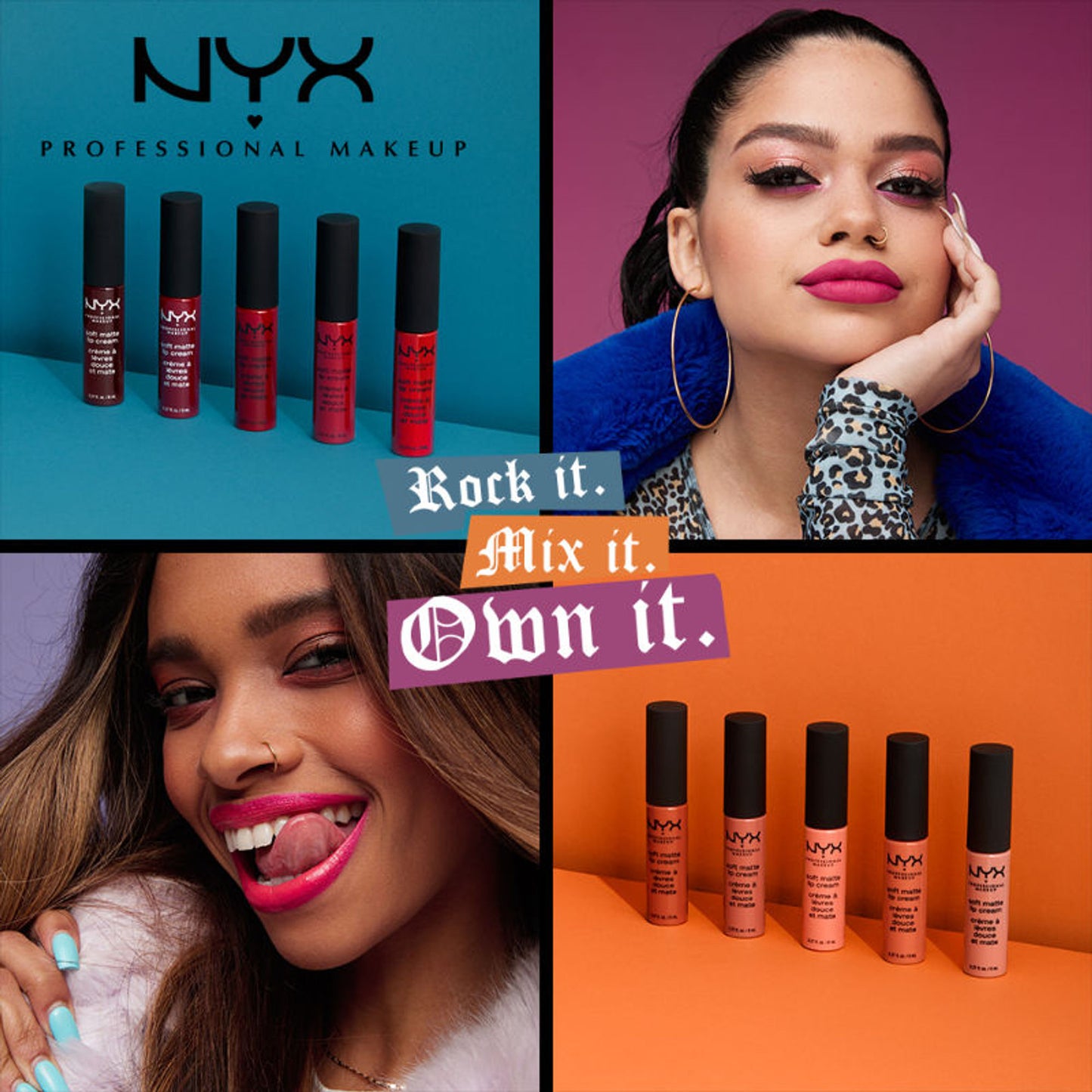 NYX Professional Makeup Soft Matte Lip Cream - Montreal - Copenhagen