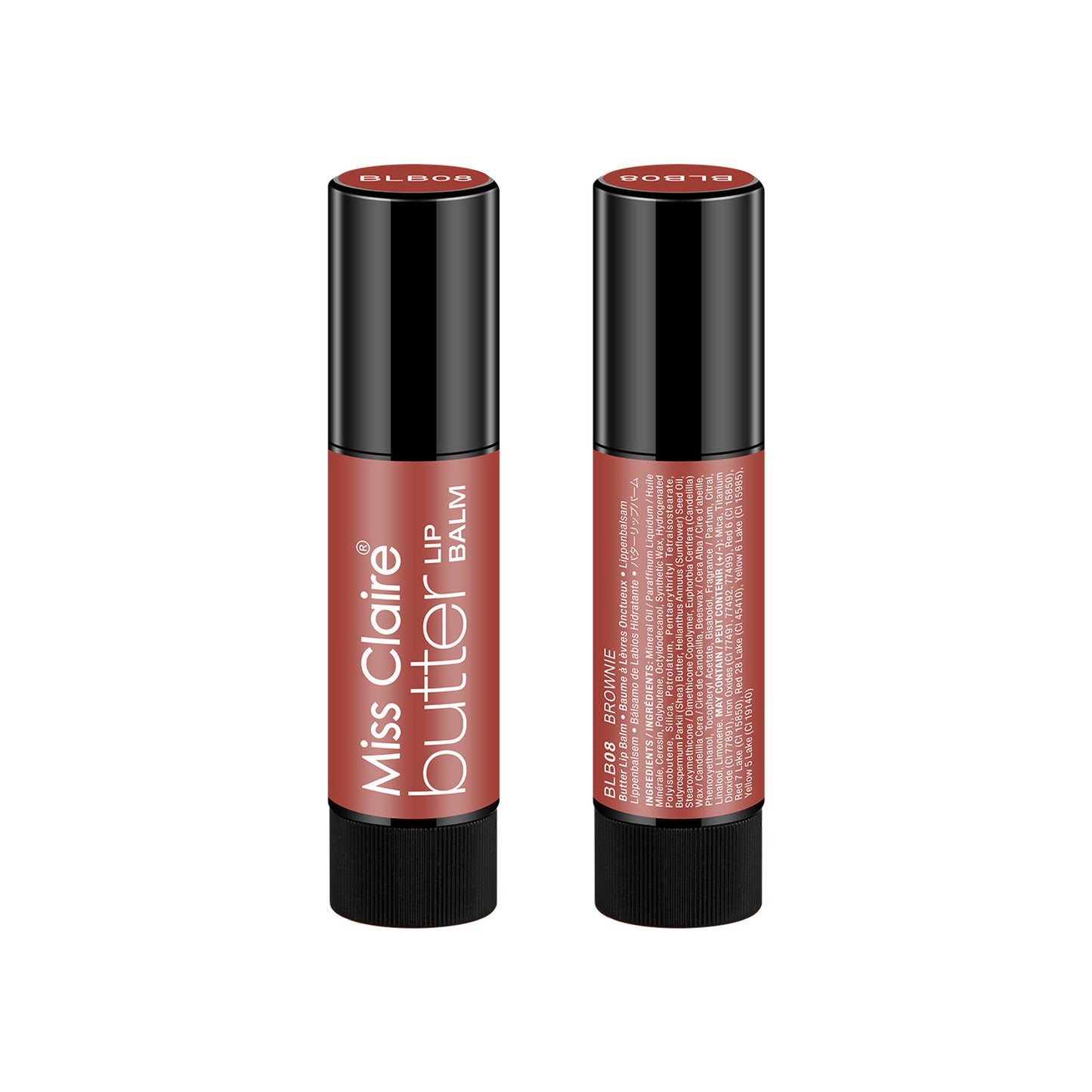 Miss Claire Butter Lip Balm - Brownie