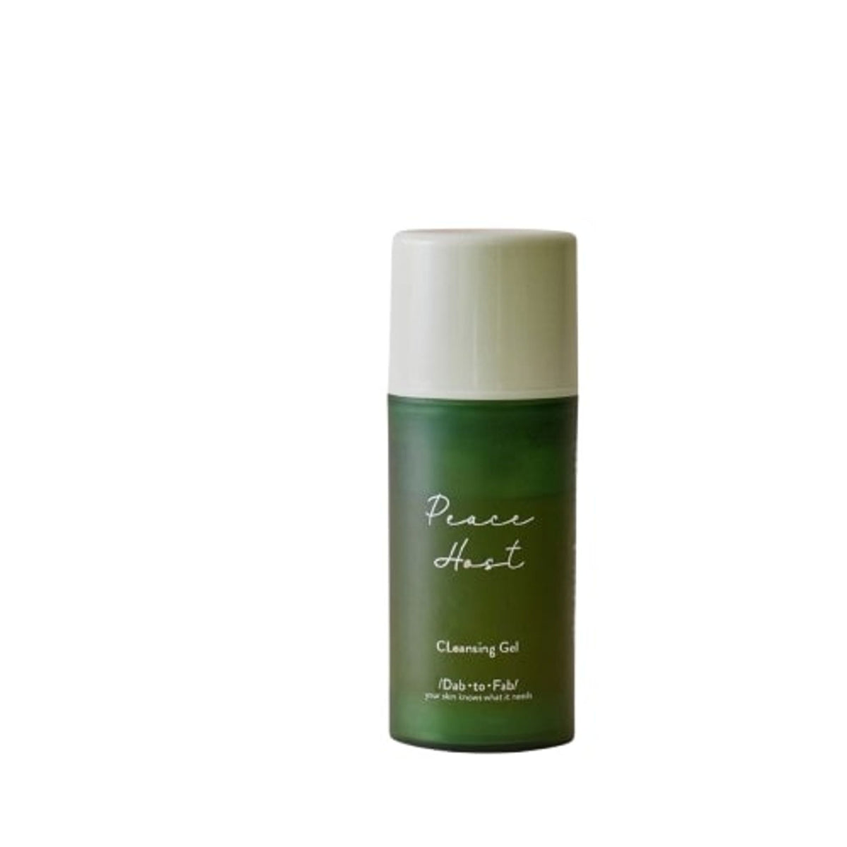 Dab to Fab Peace Host Balm to Gel Exfoliating Cleanser with turmeric and niacinamide for dry and sensitive skin.