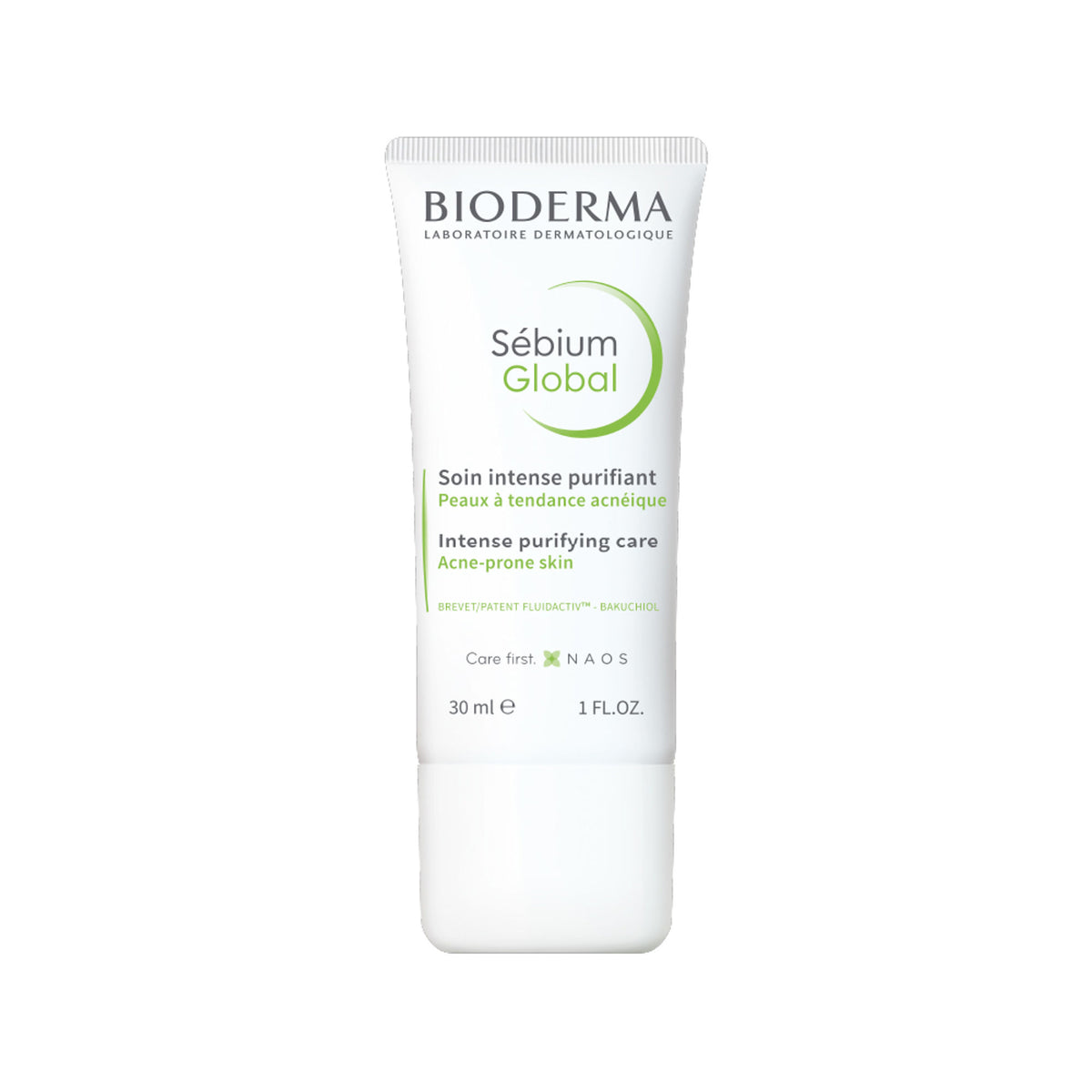 Bioderma Sebium Global moisturizer for oily, acne-prone skin, reducing spots and blackheads with a lightweight, hydrating formula.
