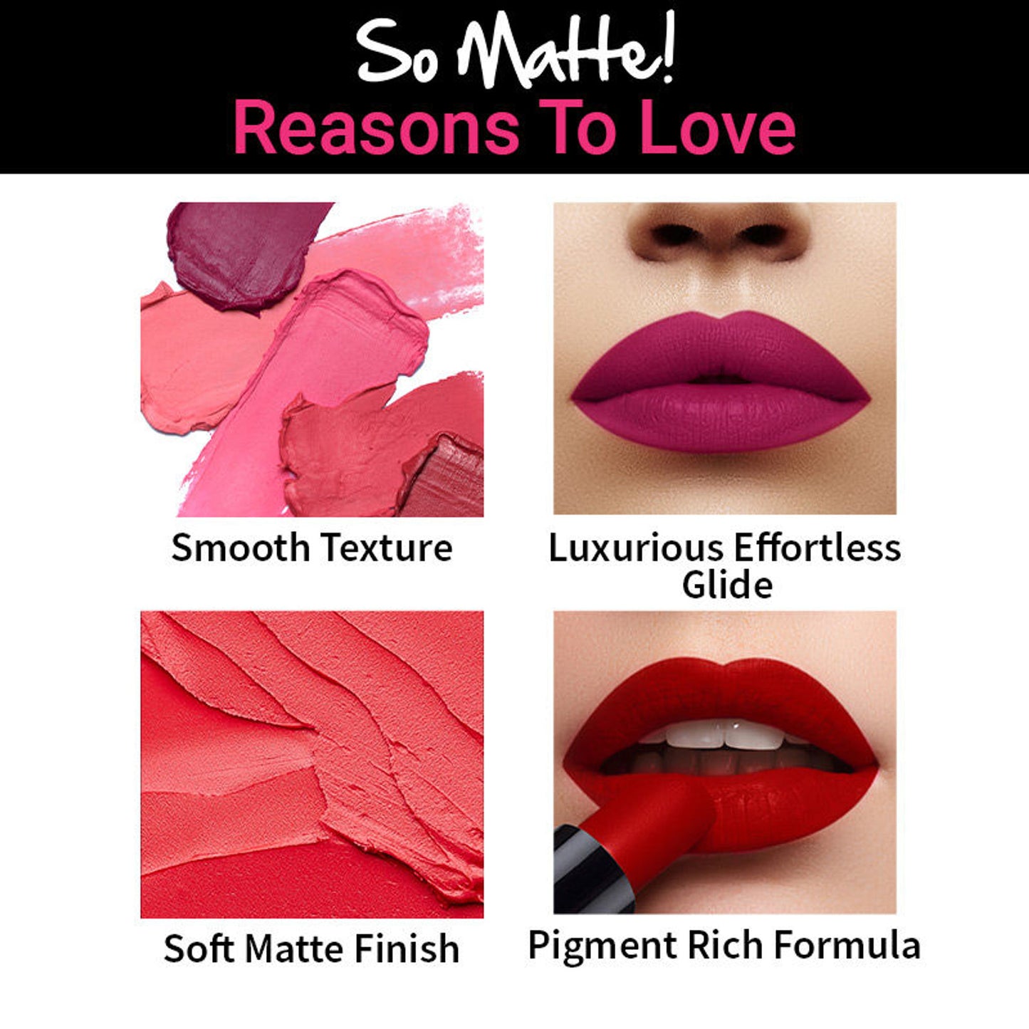 Nykaa Cosmetics So Matte Lipstick - Cranberry Sangria 17 M