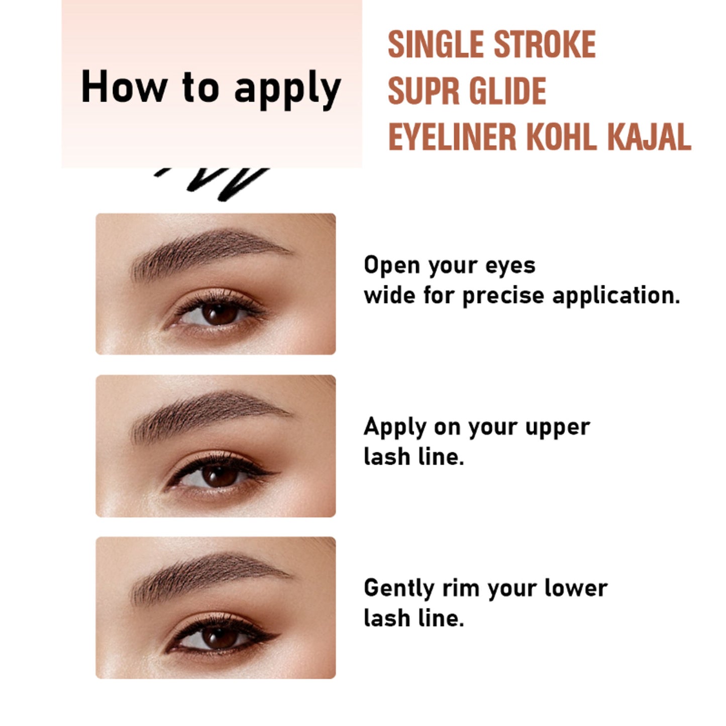 Matt Look Single Stroke Eyeliner Kohl Kajal - Royal Blue