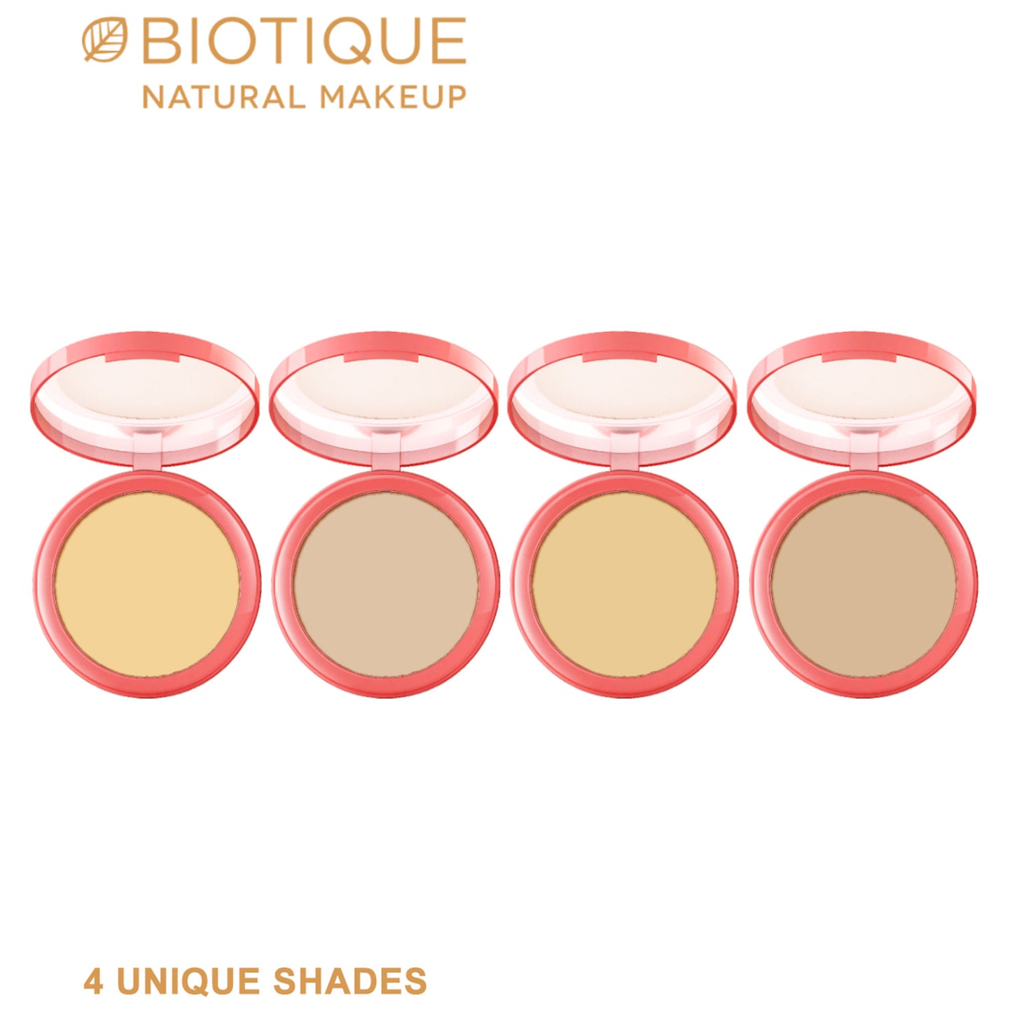 Biotique Magicompact Skin Brightening Compact Pressed Powder SPF 15 - Seashell
