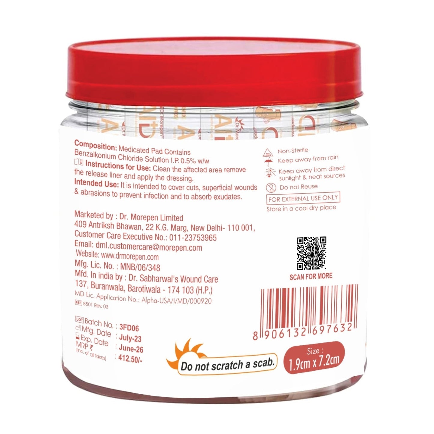 Dr Morpen Aid – Band-Aid Adhesive