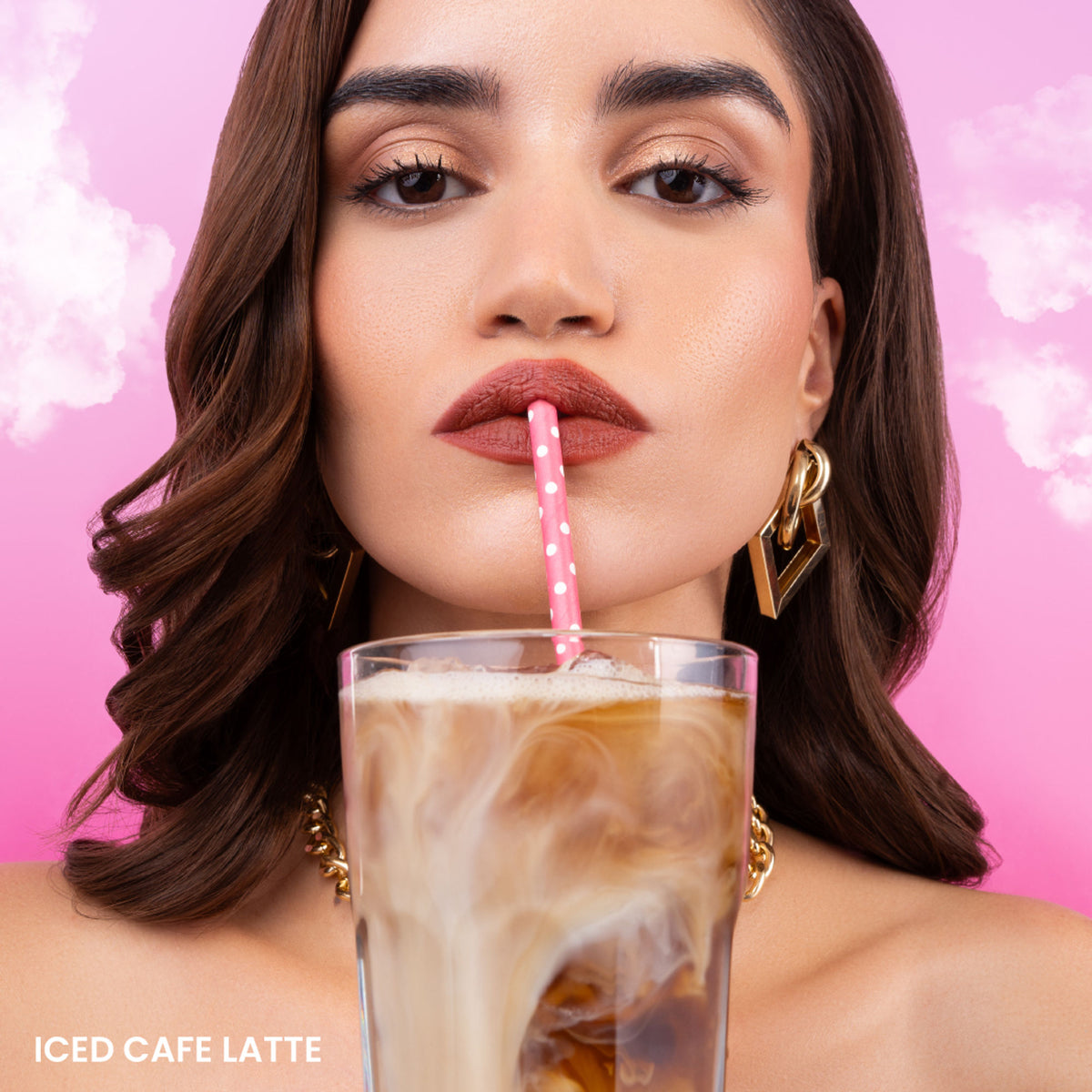 Typsy Beauty Pout Cloud Matte Lip Balm - Iced Cafe Latte
