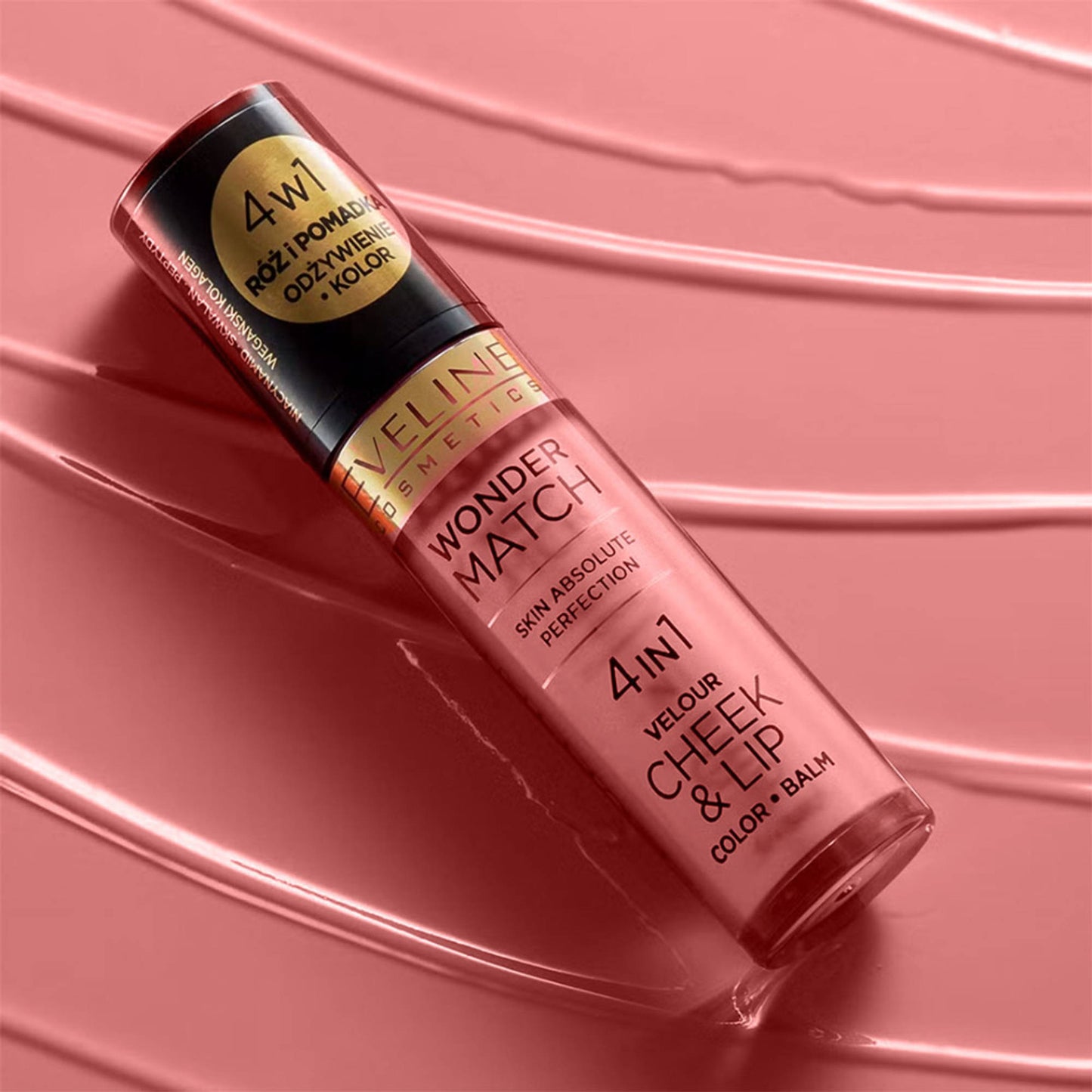 Eveline Cosmetics Wonder Match 4 In 1 Cheek & Lip - 04