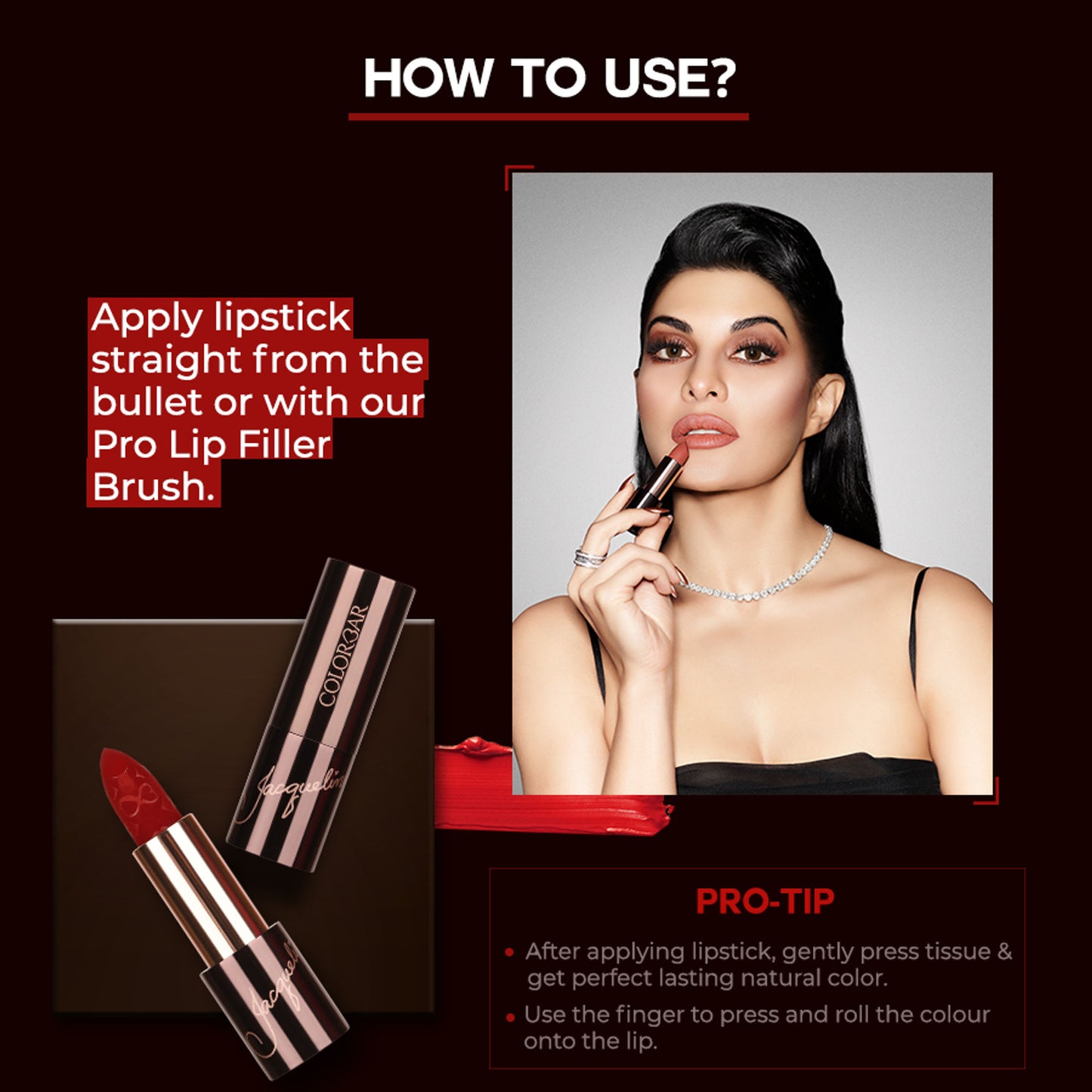 Colorbar X Jacqueline Sinful Matte Lipcolor - Mistress- 025